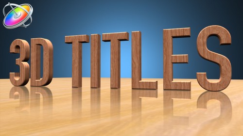 Creating 3D Titles in Motion, Ripple Training: Video editing tutorials for the best editing software for PC and Mac.