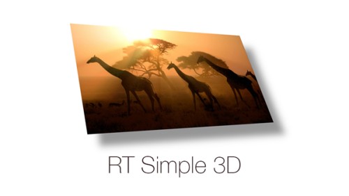 Simple 3D Effect, Ripple Training: Video editing tutorials for the best editing software for PC and Mac.